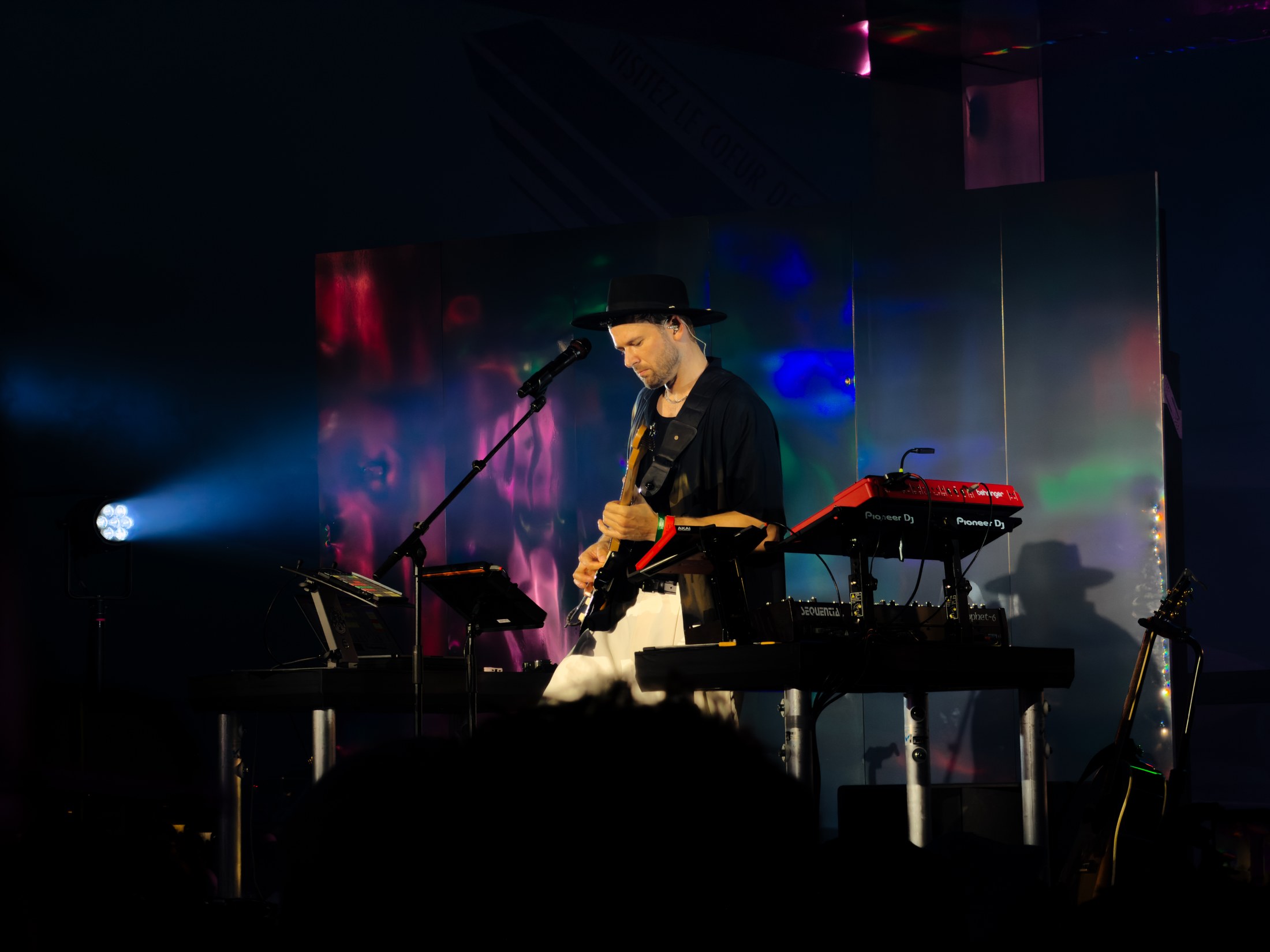 The festival after dark, photographed by Ludovic Delot