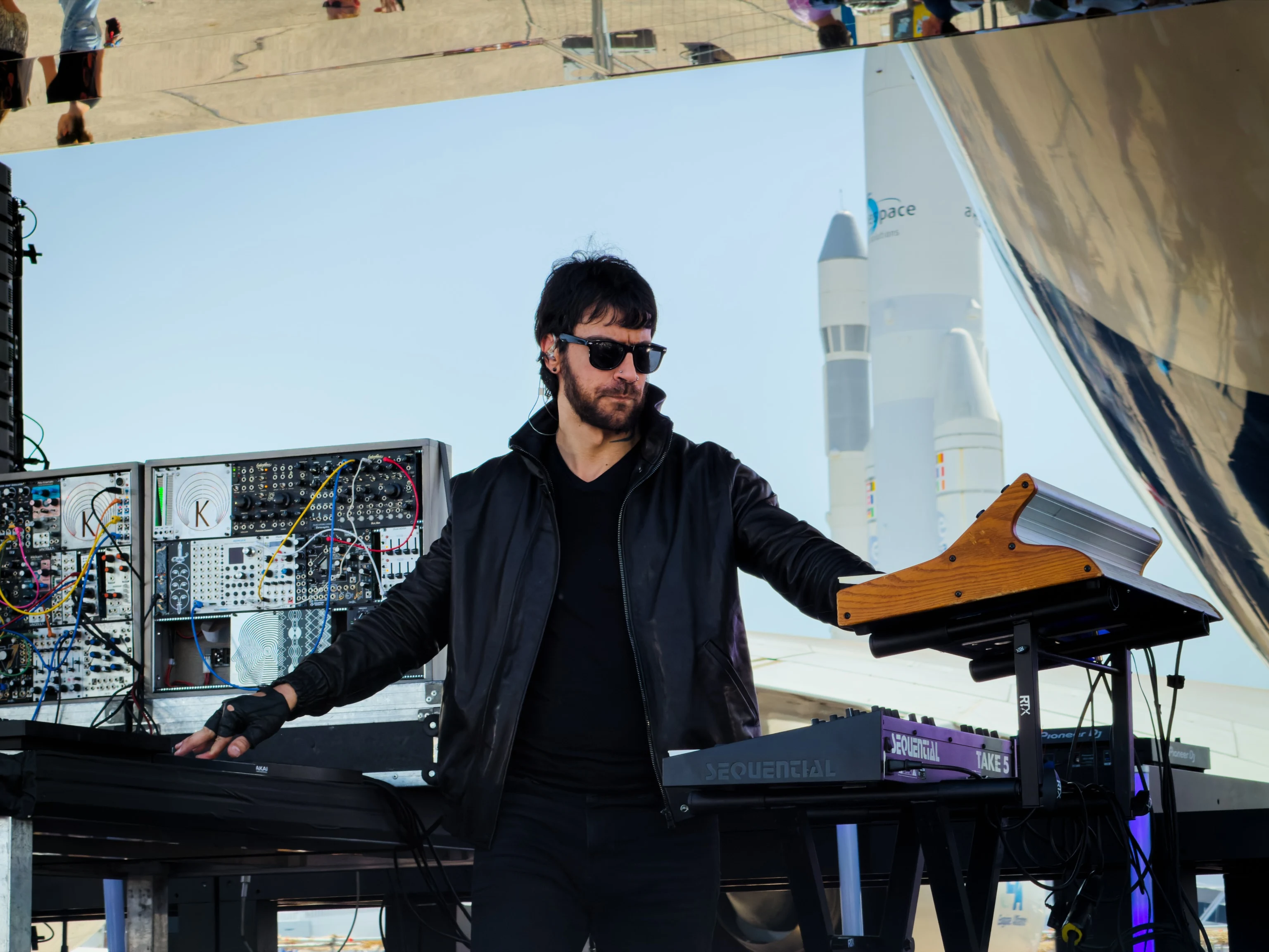 Kasablanca performing at Cercle Festival 2026, photographed by Ludovic Delot · frame 1