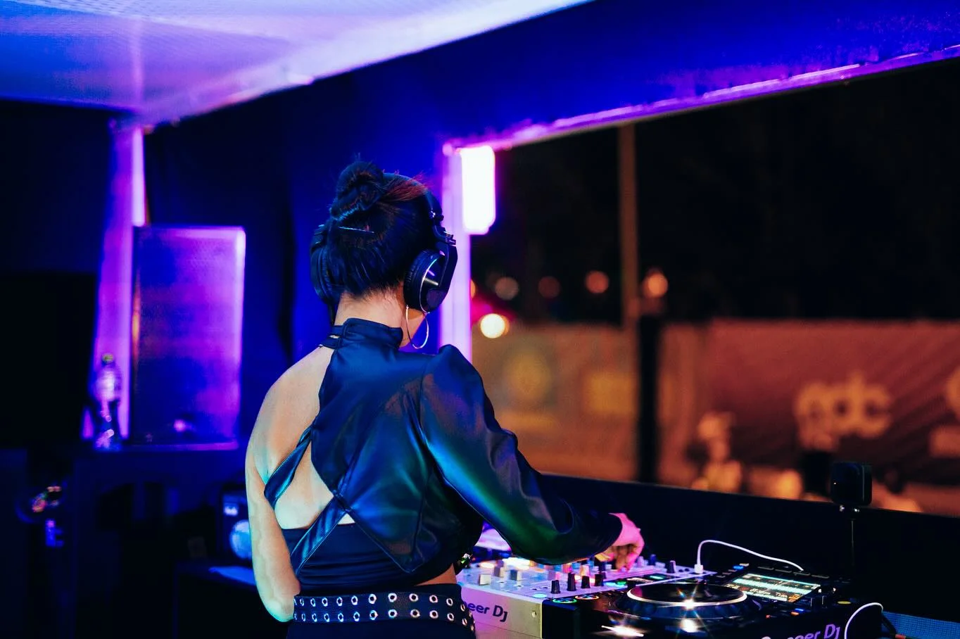 Inside the set at EDC México 2024, photographed by Ludovic Delot · frame 3