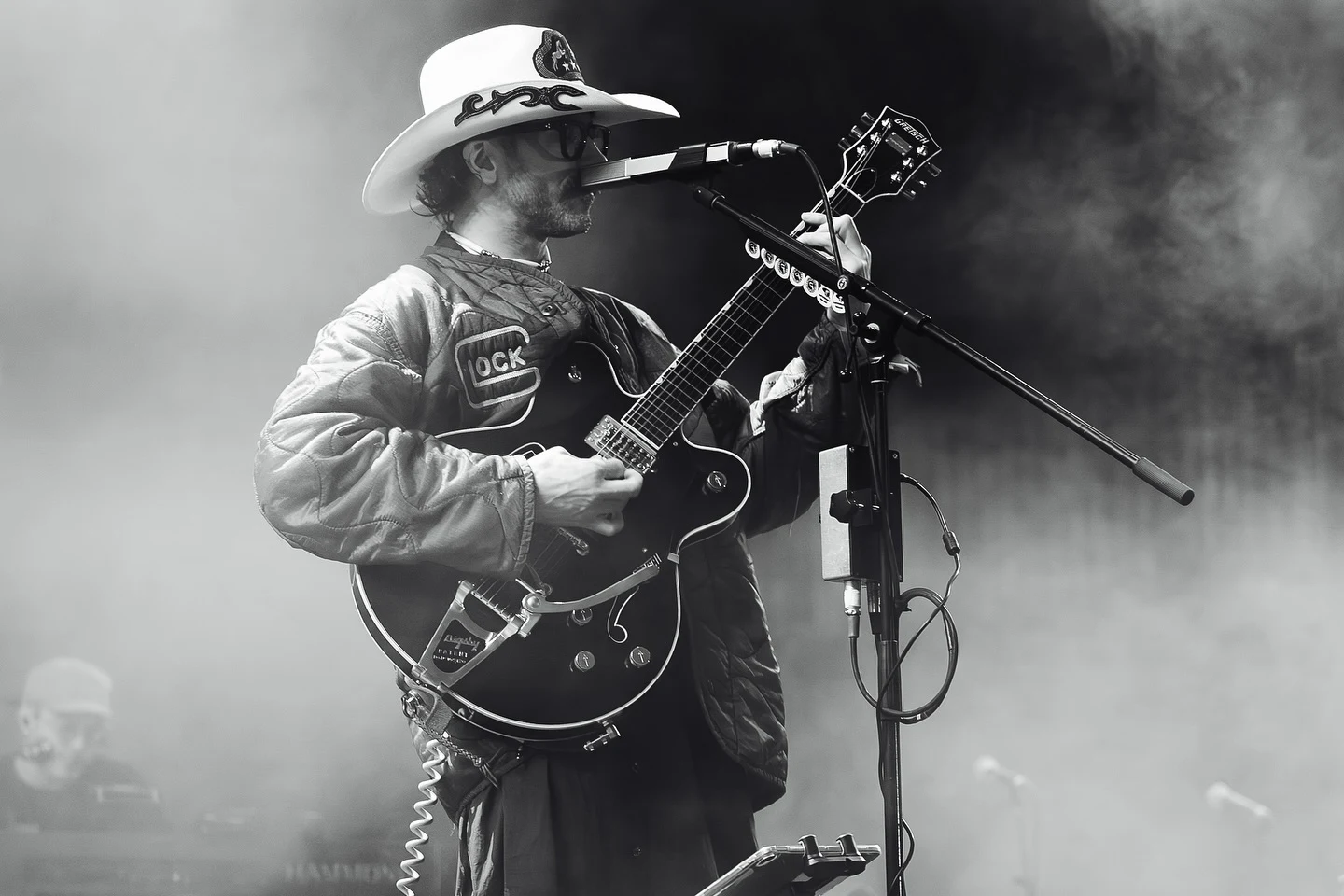 Portugal. The Man performing at Vive Latino 2024, photographed by Ludovic Delot · frame 1