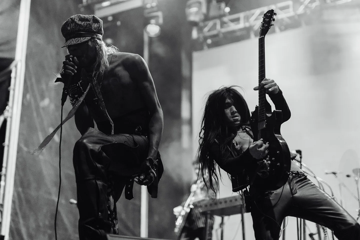 Yves Tumor performing at Vive Latino 2024, photographed by Ludovic Delot · frame 1