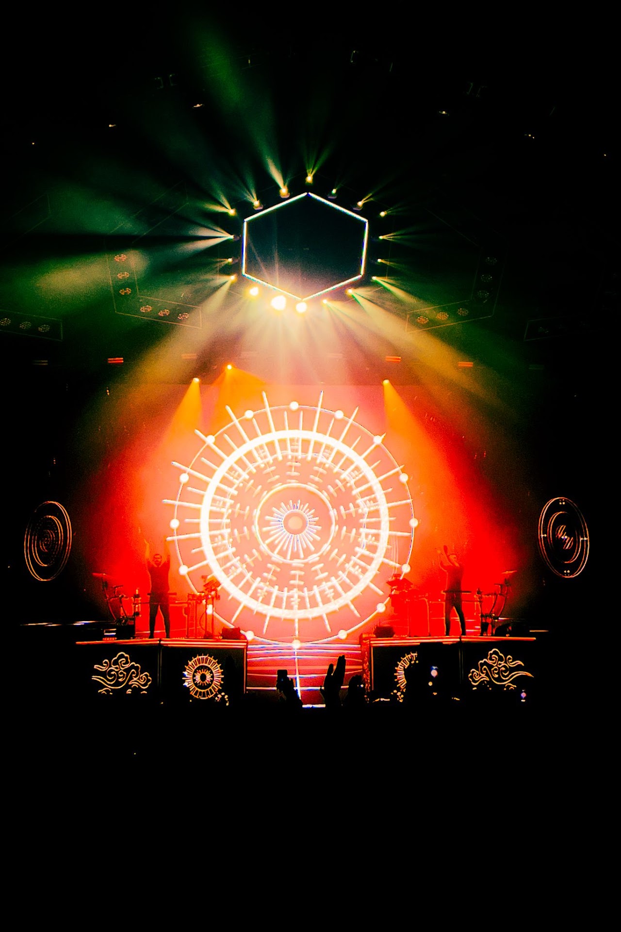 ODESZA performing in Mexico City, photographed by Ludovic Delot