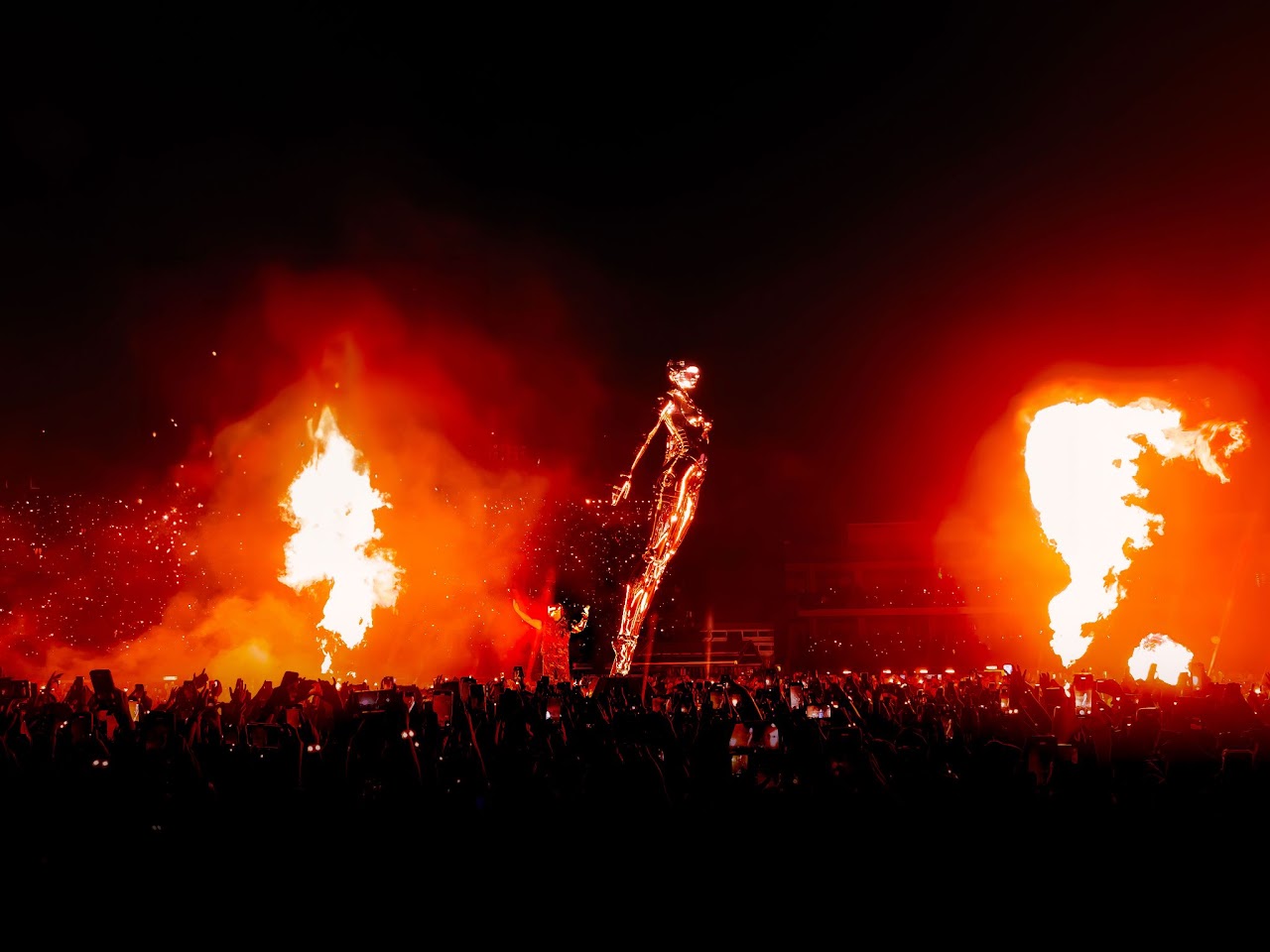 The Weeknd en concierto, fotografía 2 de Ludovic Delot